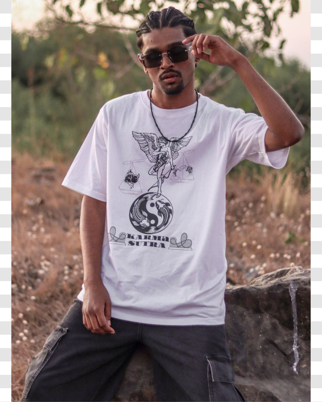Karma Sutra Statement Graphic Unisex Cotton Tee