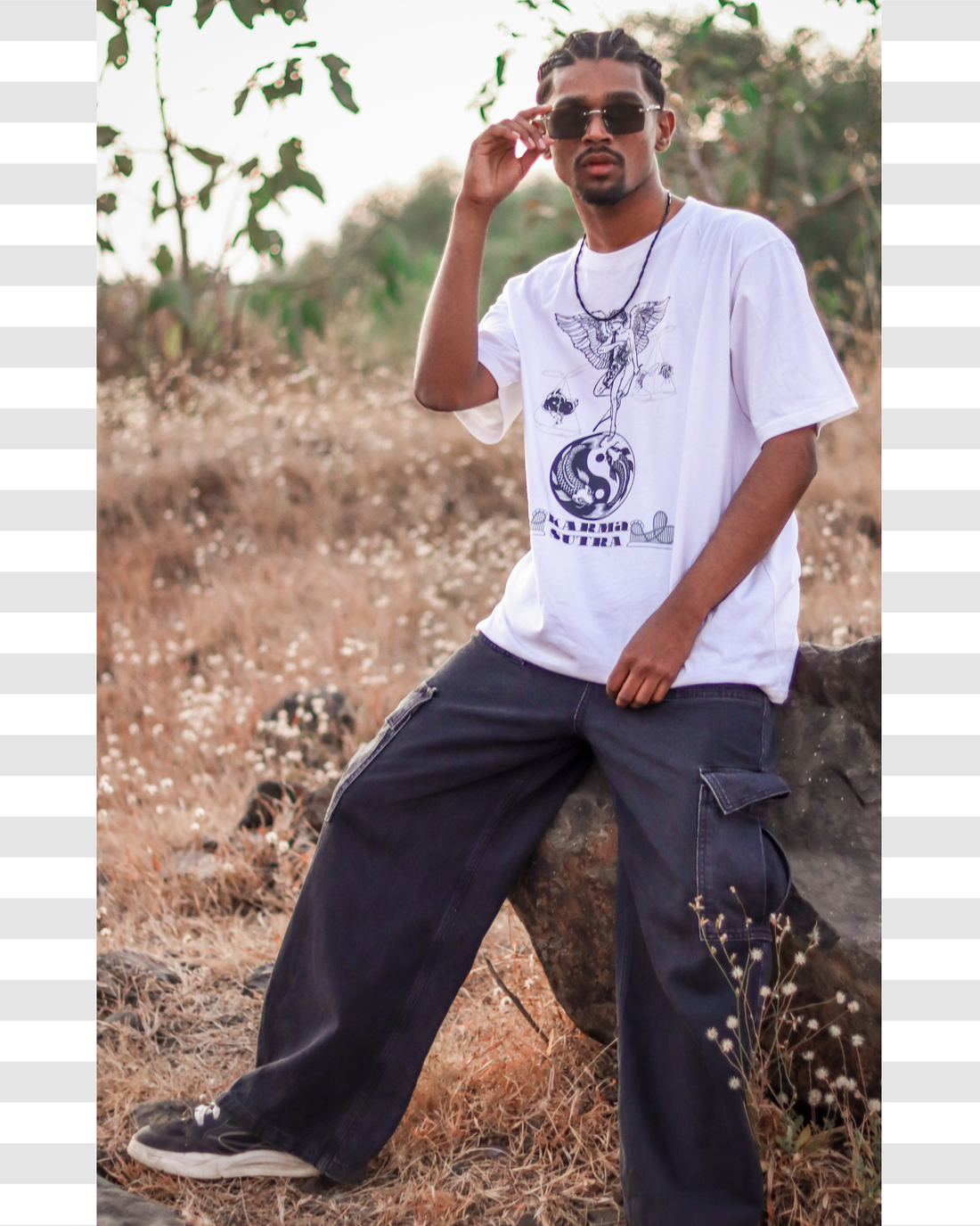 Karma Sutra Statement Graphic Unisex Cotton Tee