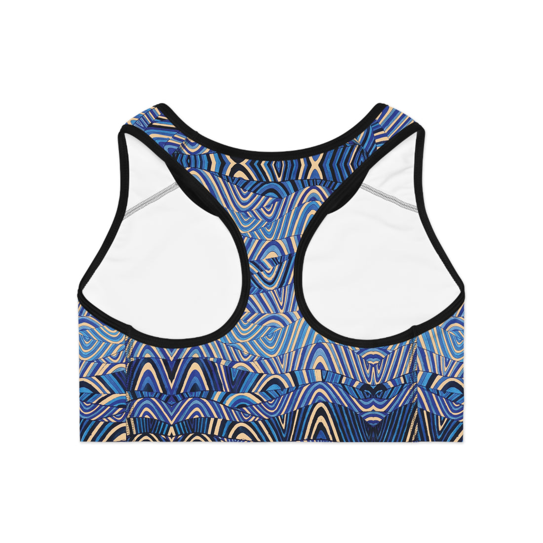 Tuscan Sonic (AOP) Racerback Sports Bra