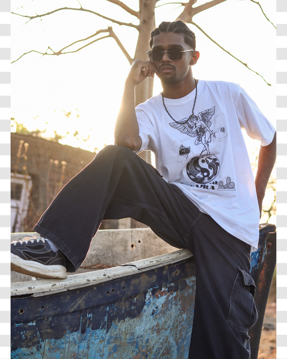 Karma Sutra Statement Graphic Unisex Cotton Tee