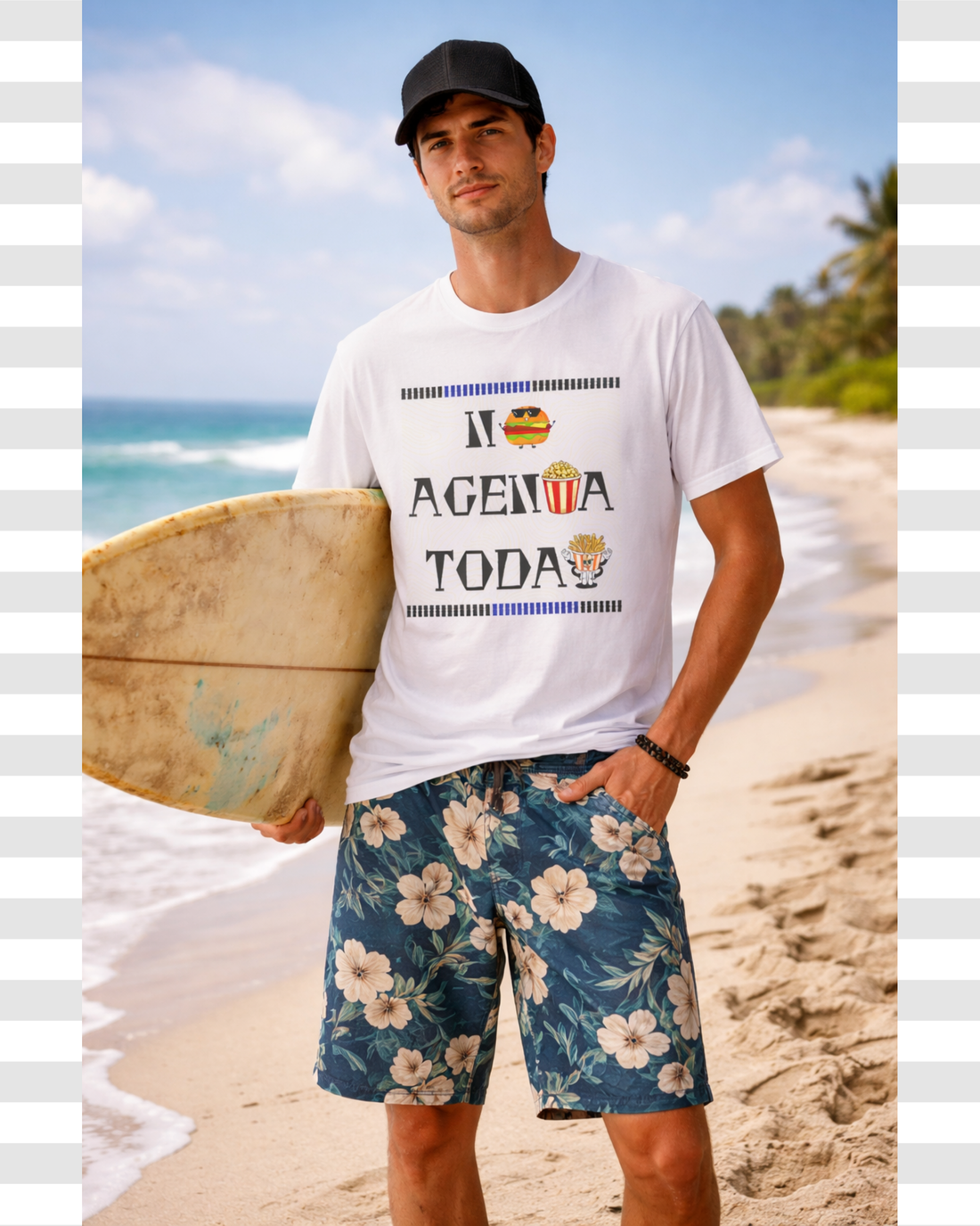 No Agenda Today Unisex Graphic Cotton Typography Tee