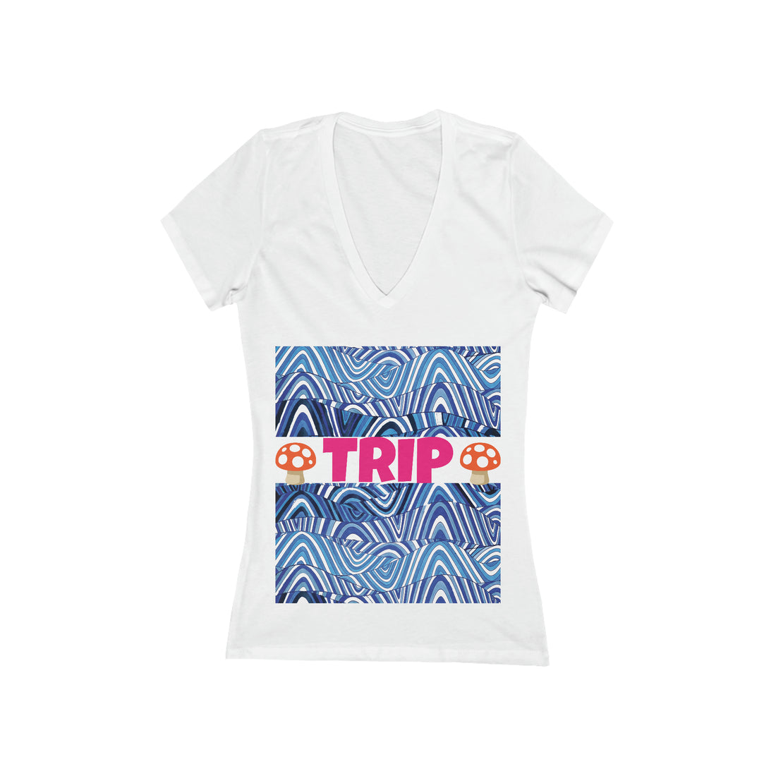 Women's Jersey Sonic Trip V-Neck Tee