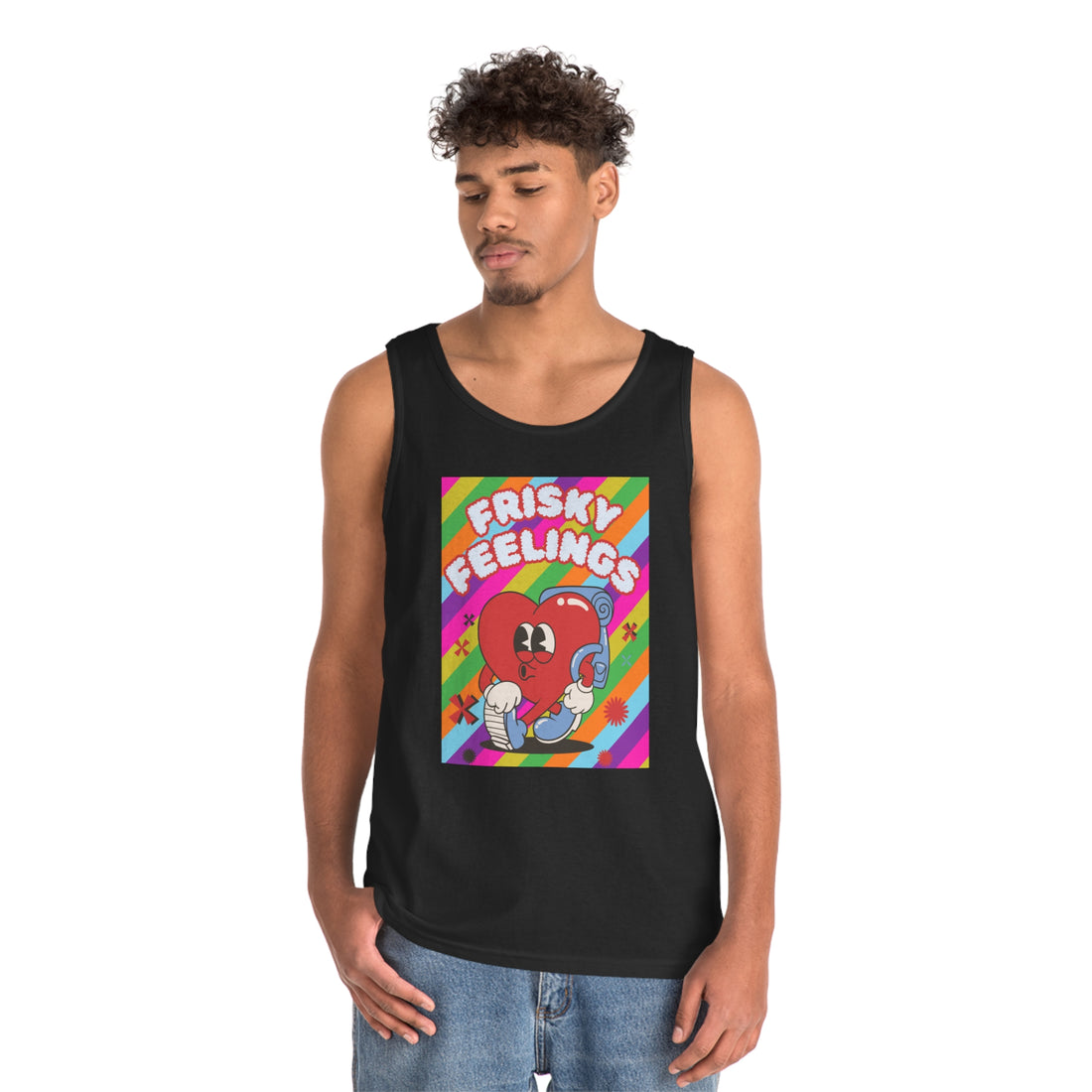 Frisky Feelings Unisex Tank Top