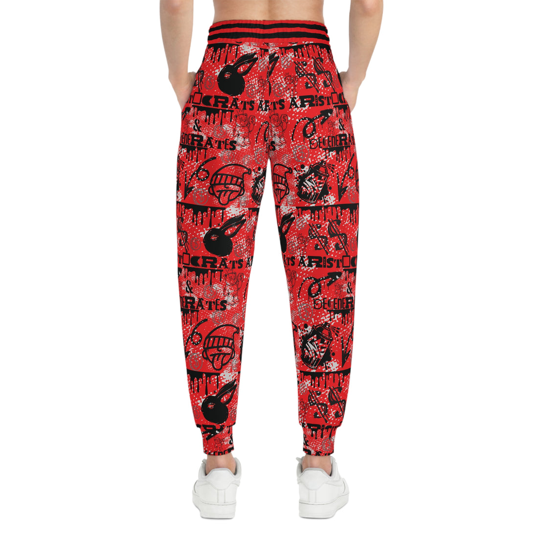 Red Polar Graphic Unisex Joggers