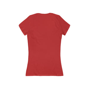 Women's Jersey Love Down V-Neck Tee