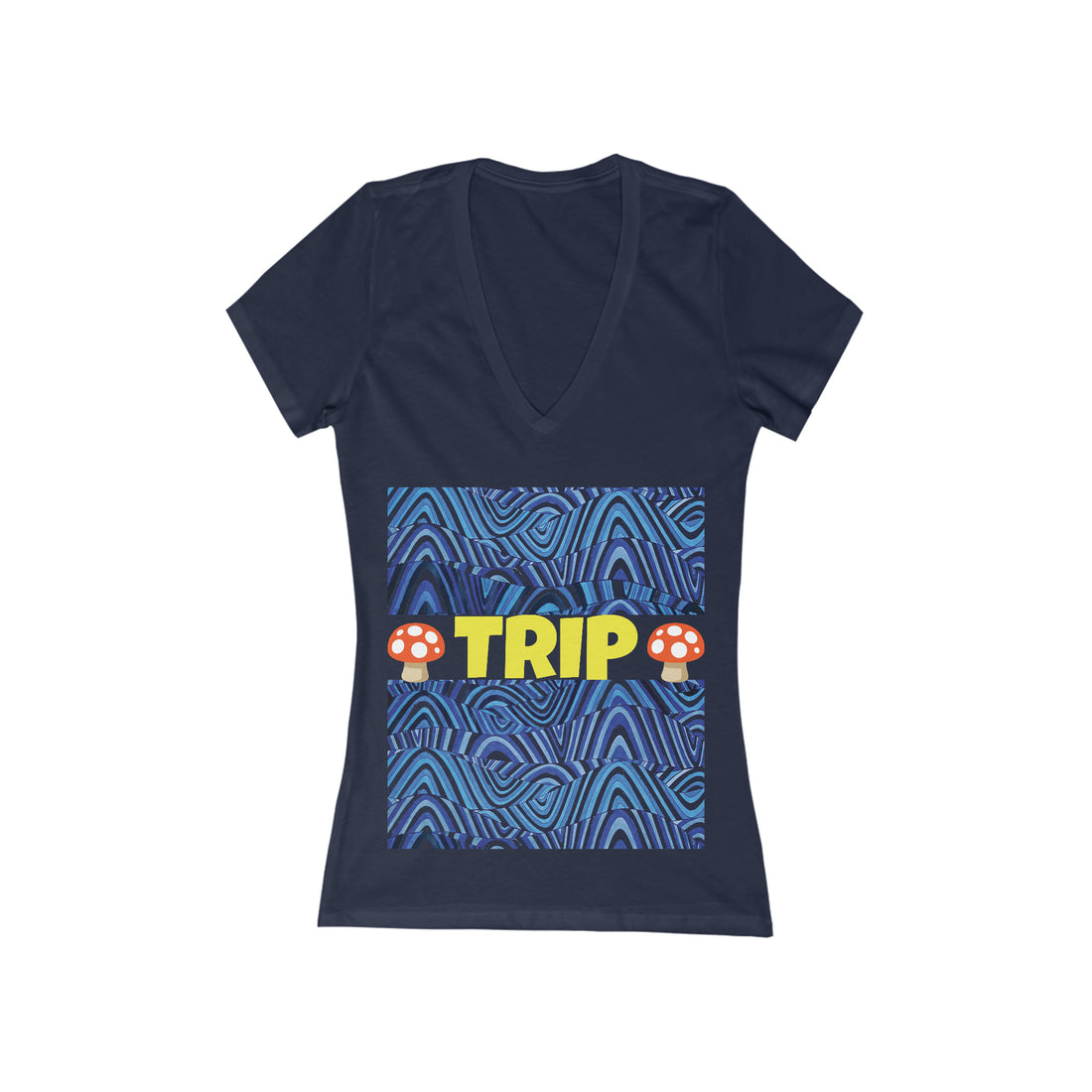 Women's Jersey Sonic Trip V-Neck Tee