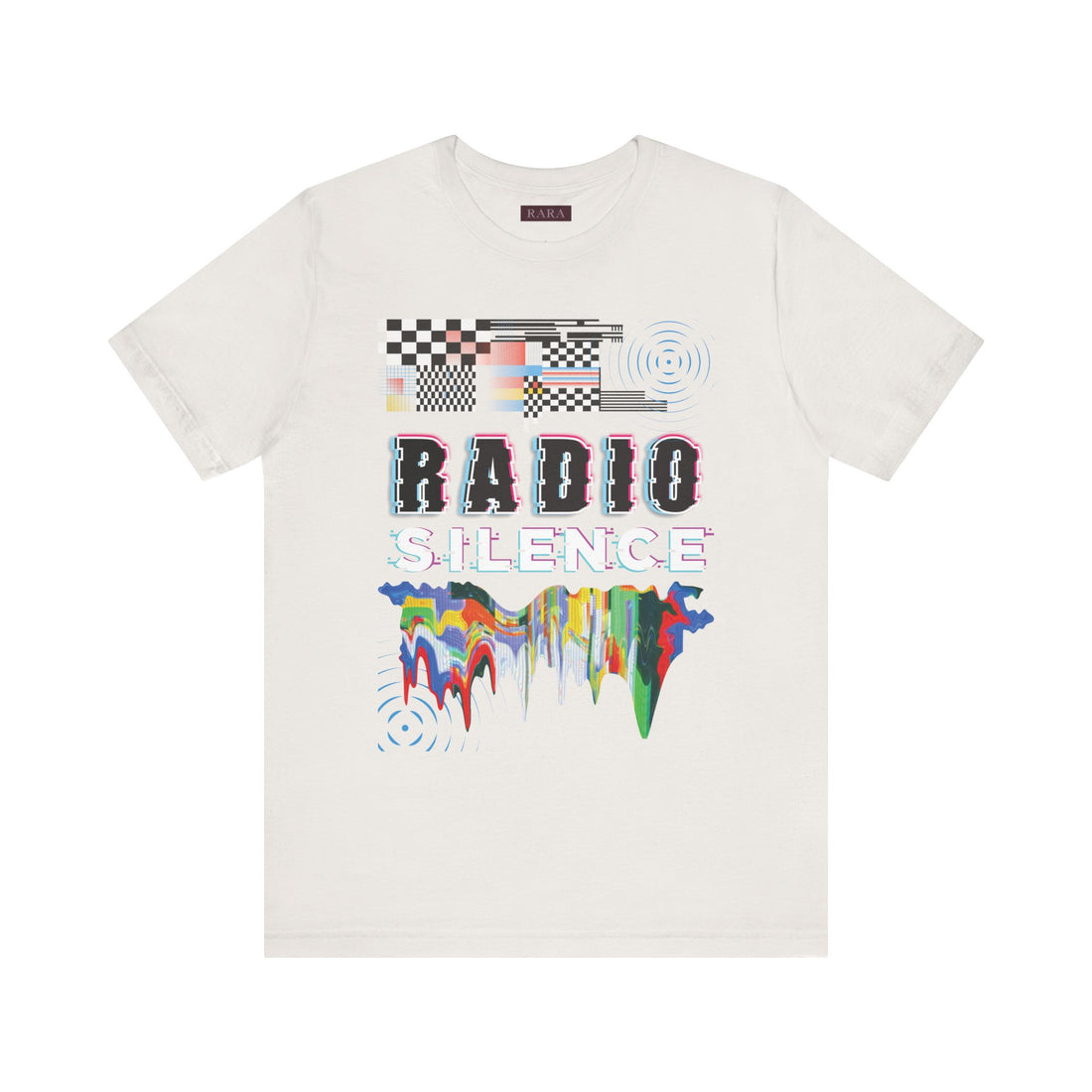 Radio Silence Typography Unisex Jersey Tee