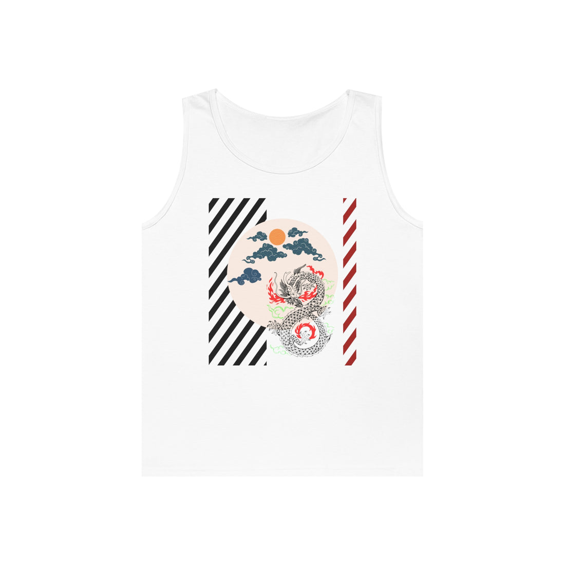 Oriental Dragon Unisex Tank Top