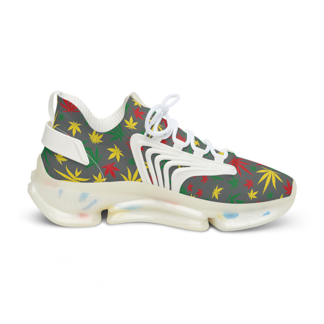 Ash Tropical Rasta Toned Men's Mesh Knit Sneakers