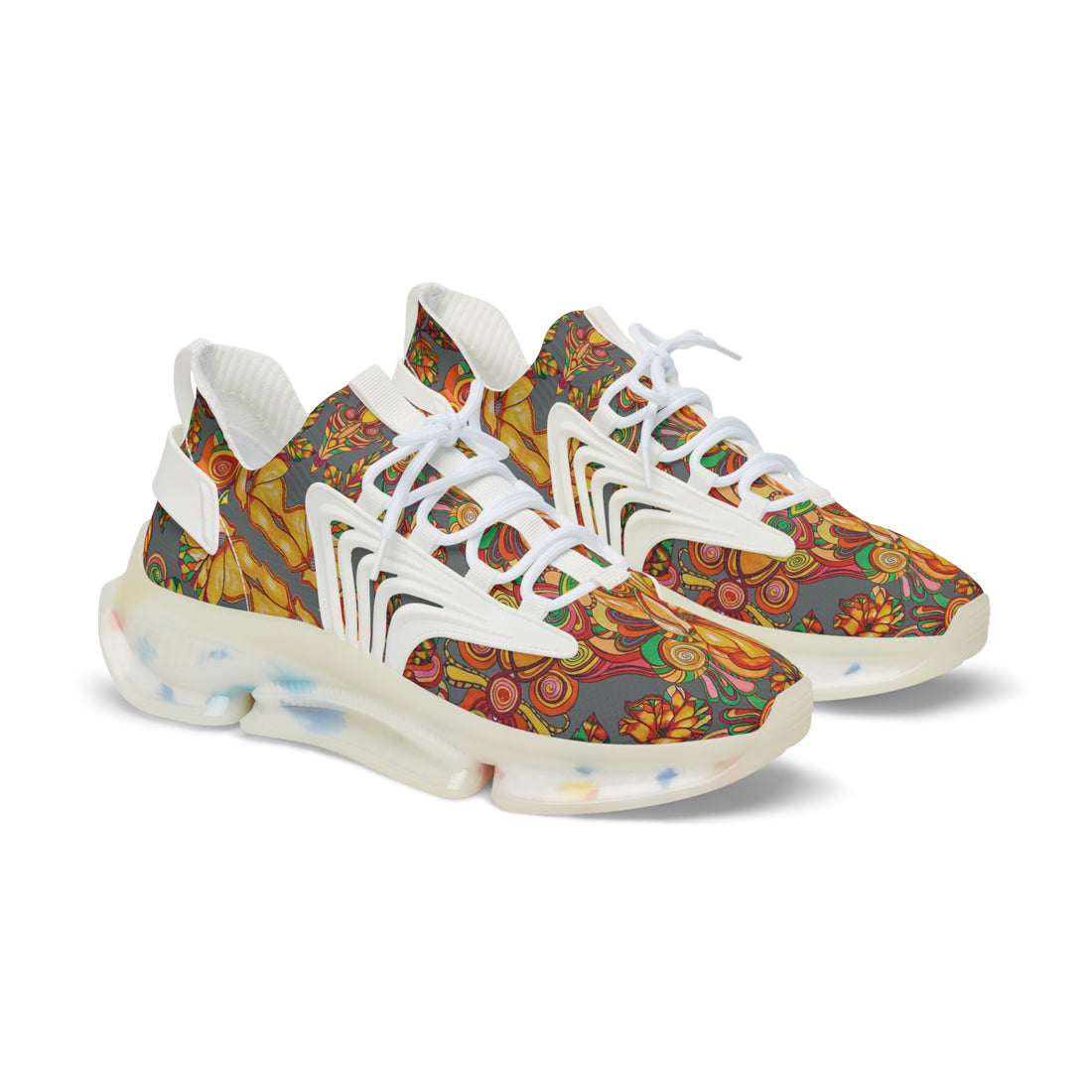 Ash Artsy Floral OTT Men's Mesh Knit Sneakers
