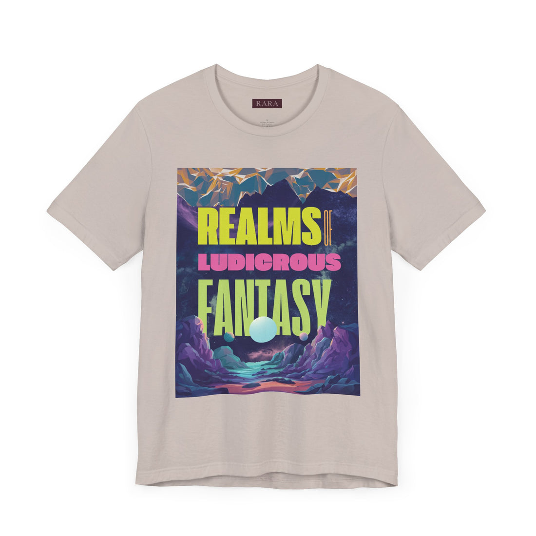 Fantasy Typography Unisex Jersey Tee