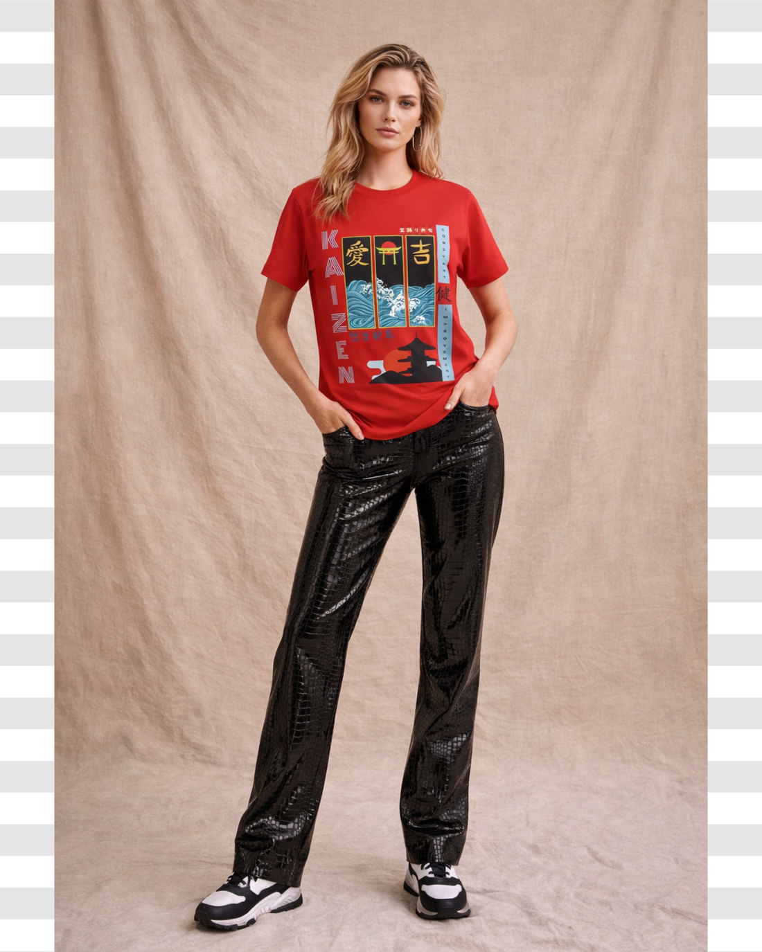 Kaizen Japanese Unisex Graphic Cotton T-Shirt