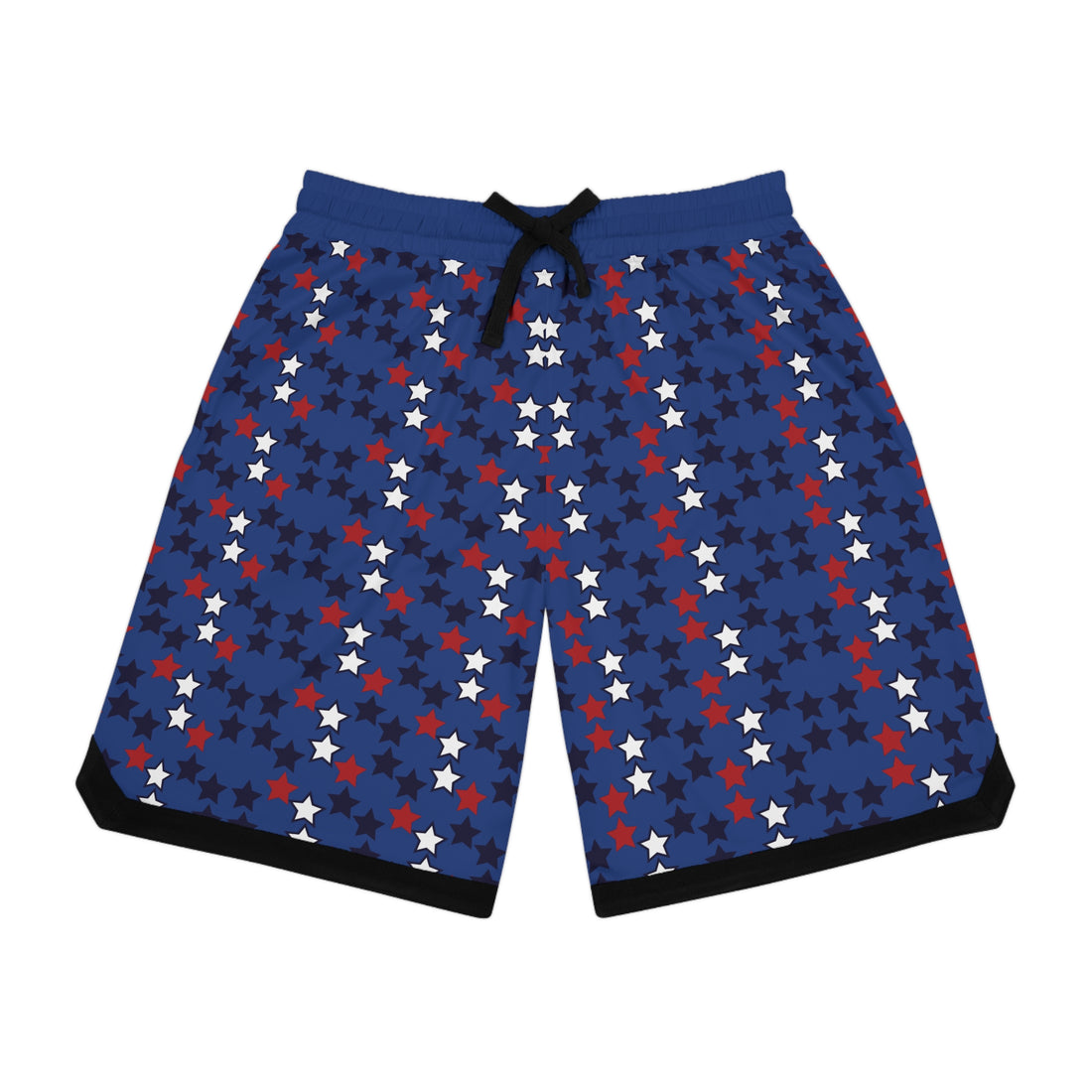 Blue Stardom Basketball Rib Shorts (AOP)