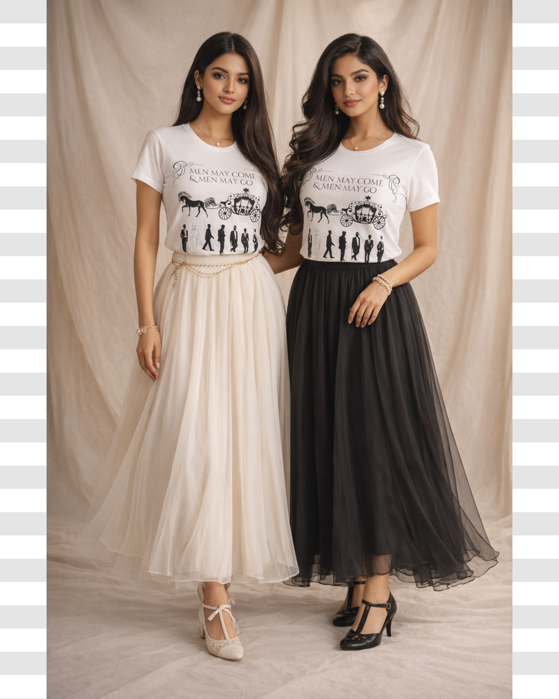 The Brook Poetic Statement Vintage Graphic Cotton Conversational Tee For Women