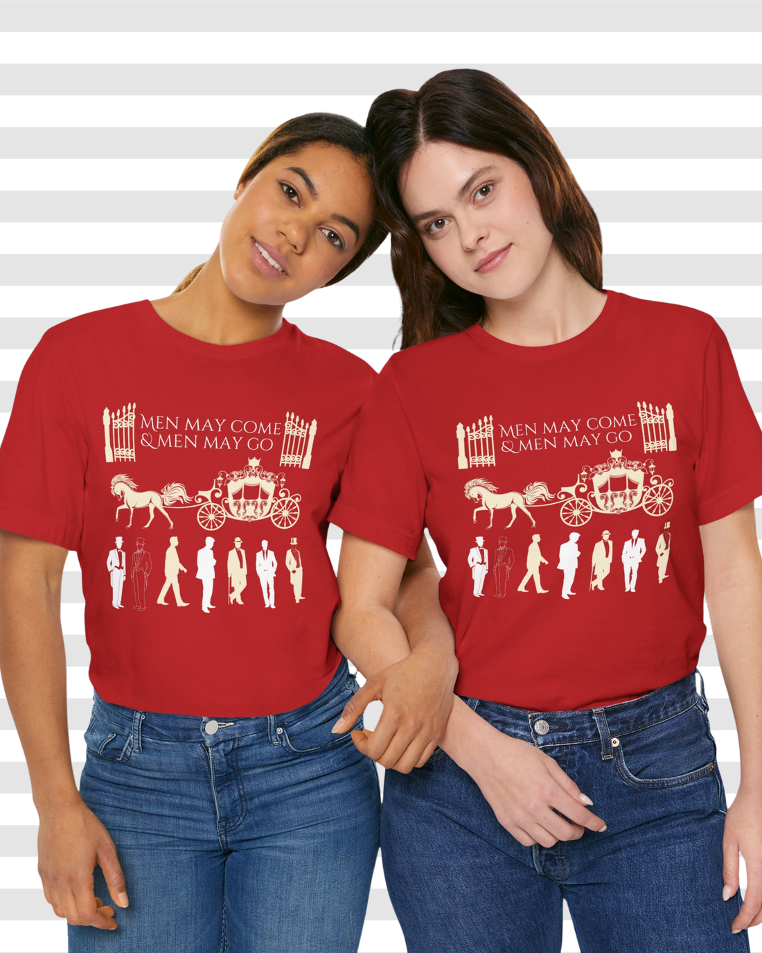 The Brook Poetic Statement Vintage Graphic Cotton Conversational Tee For Women