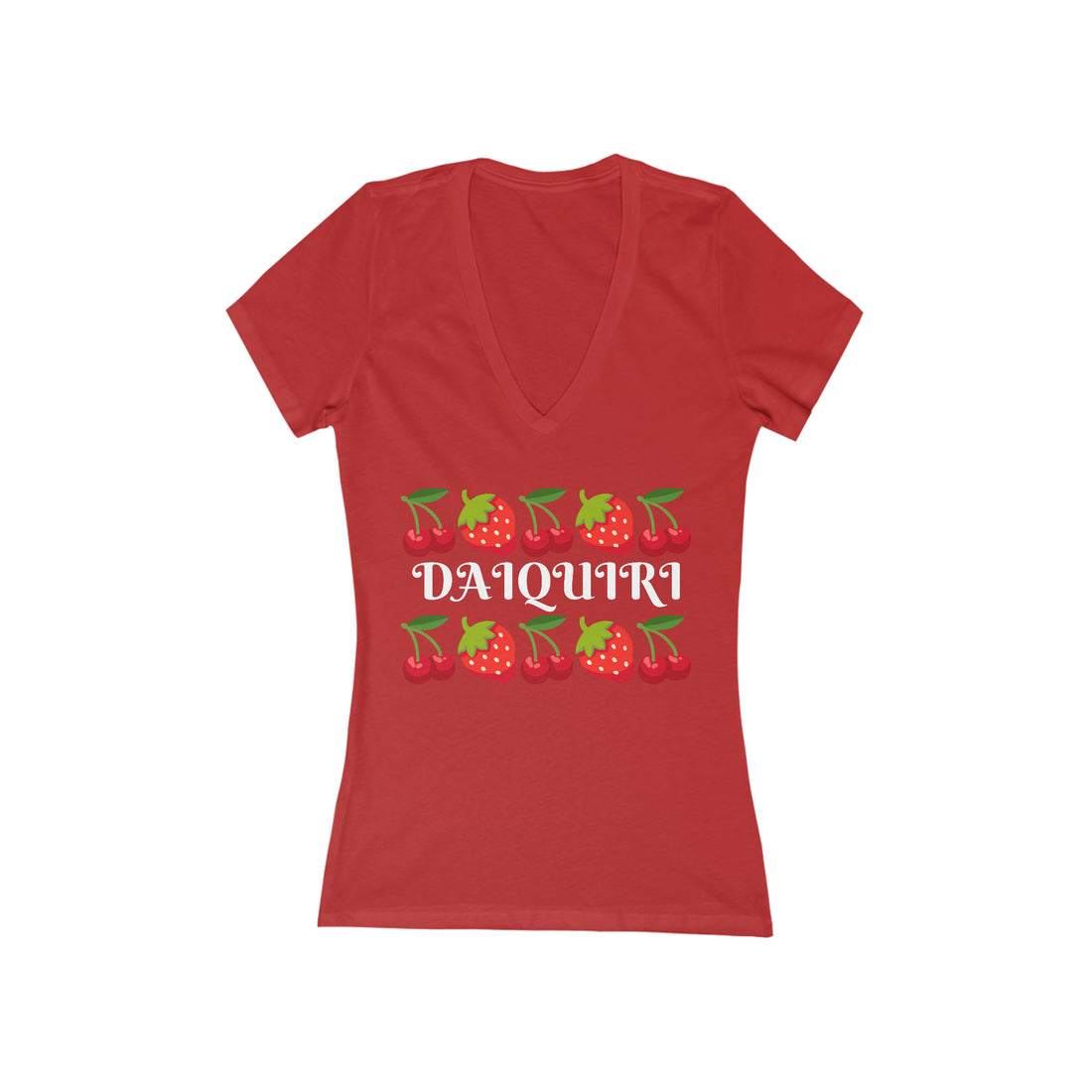 Women's Jersey fruity V-Neck Tee