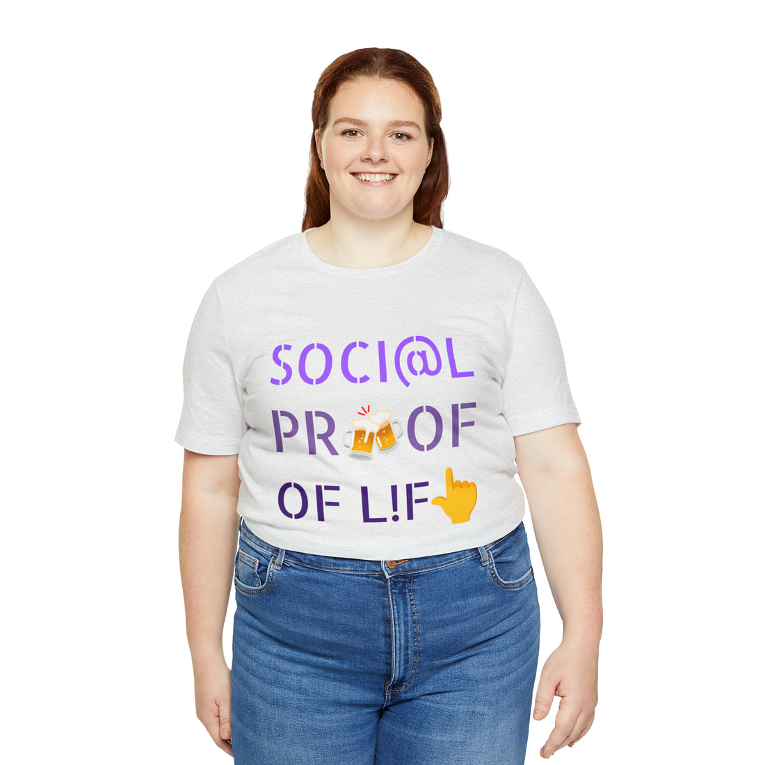 Unisex Social Proof Jersey Tee