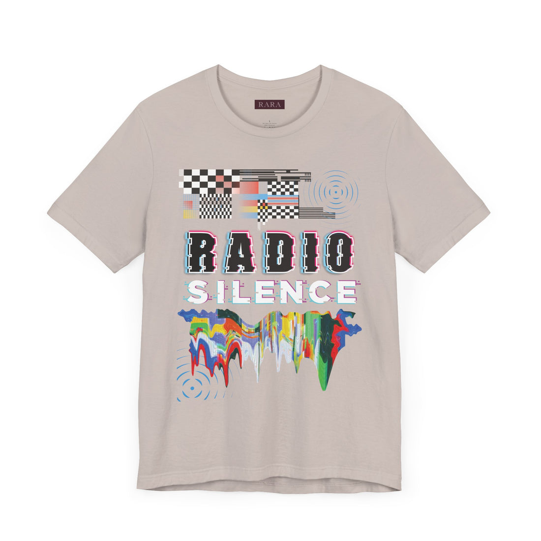 Radio Silence Typography Unisex Jersey Tee