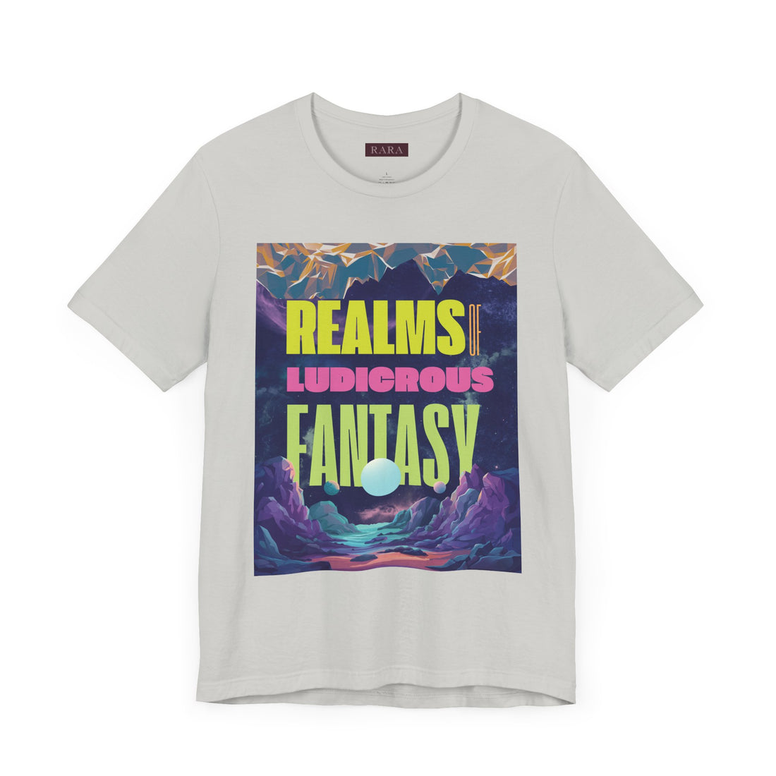 Fantasy Typography Unisex Jersey Tee