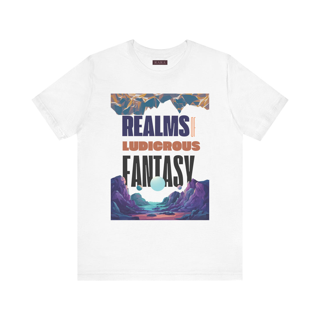 Fantasy Typography Unisex Jersey Tee