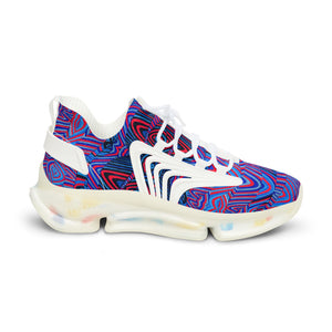 Red Sonic OTT Men's Mesh Knit Sneakers