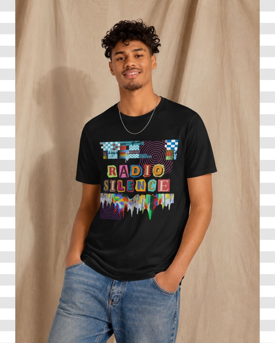 Radio Silence Graphic Cotton Streetwear Unisex Tee