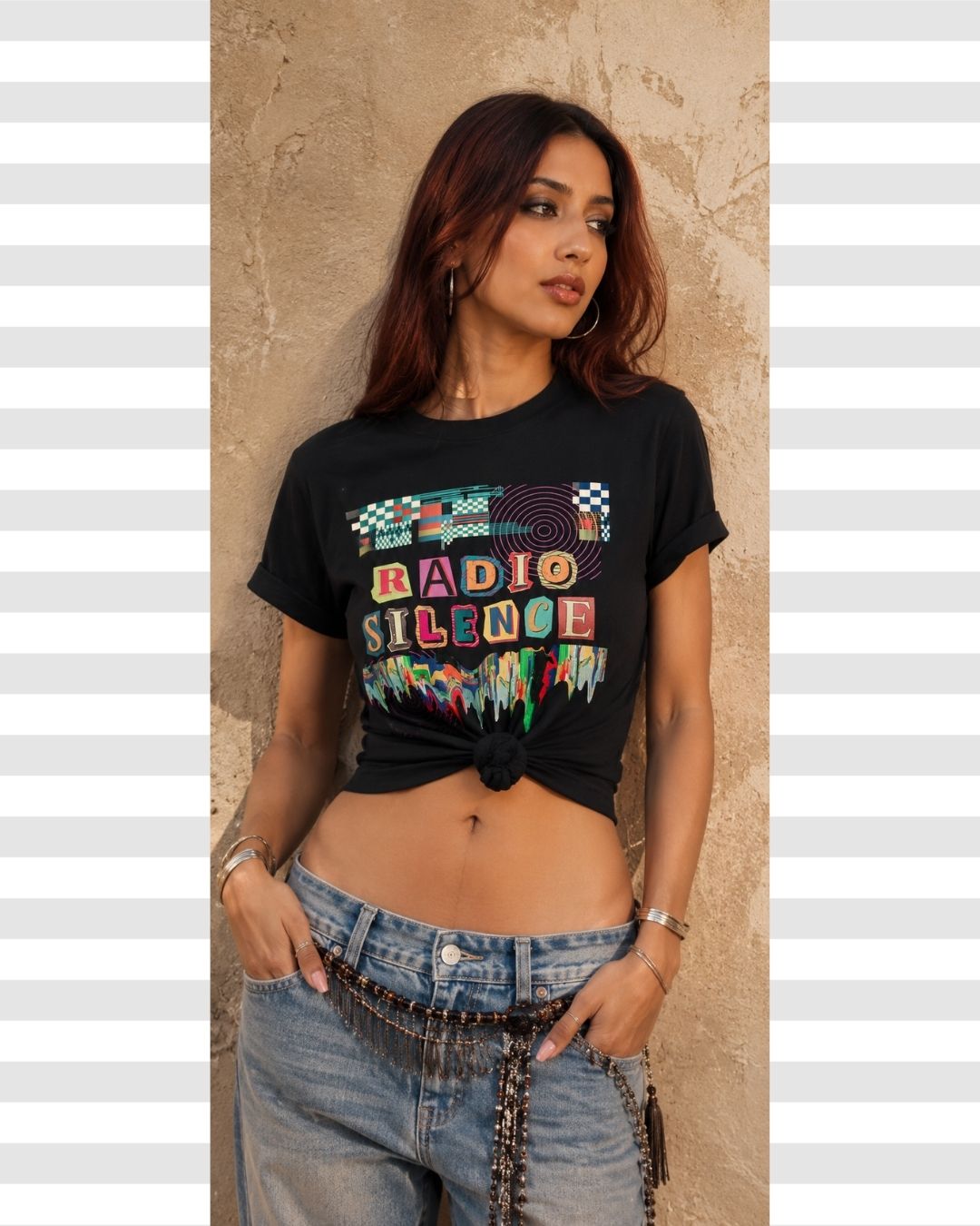 Radio Silence Graphic Cotton Streetwear Unisex Tee