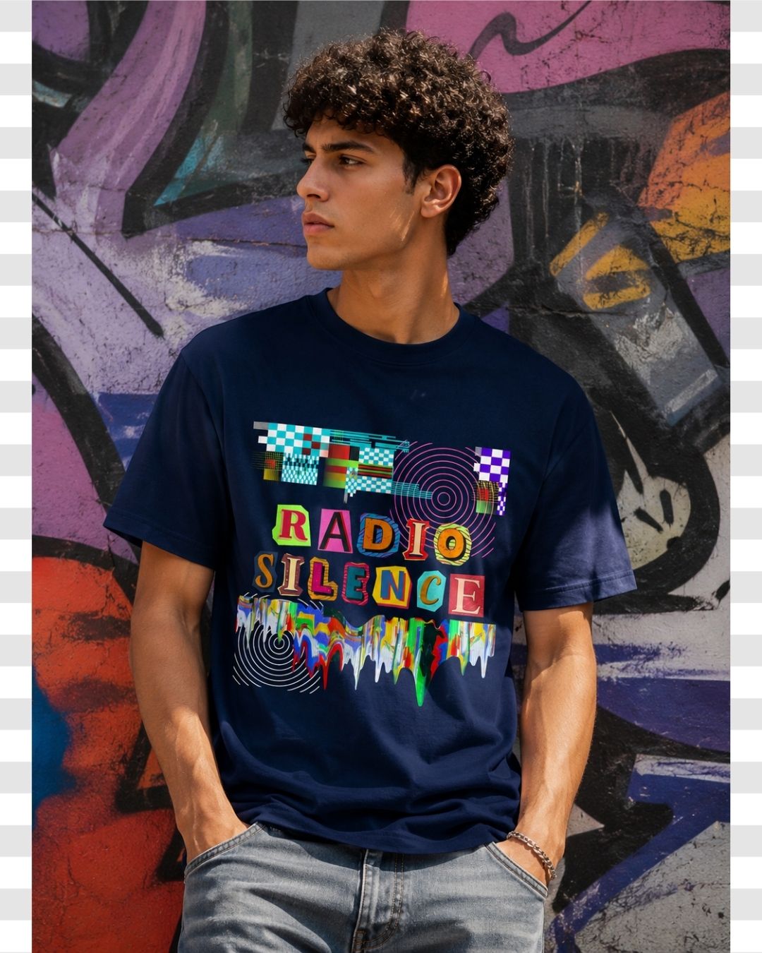 Radio Silence Graphic Cotton Streetwear Unisex Tee