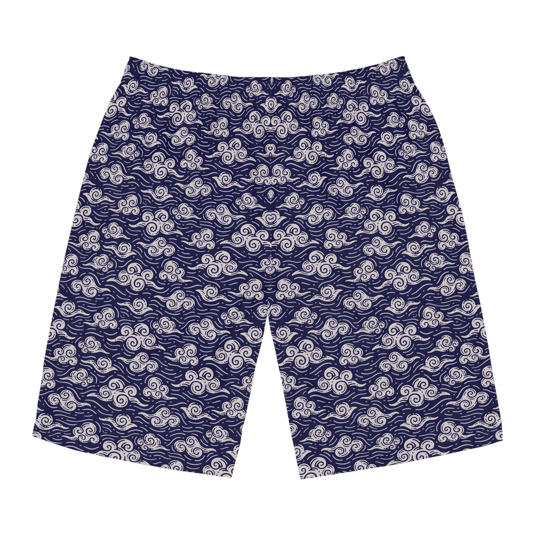 Ink Oriental Clouds Men's Board Shorts (AOP)