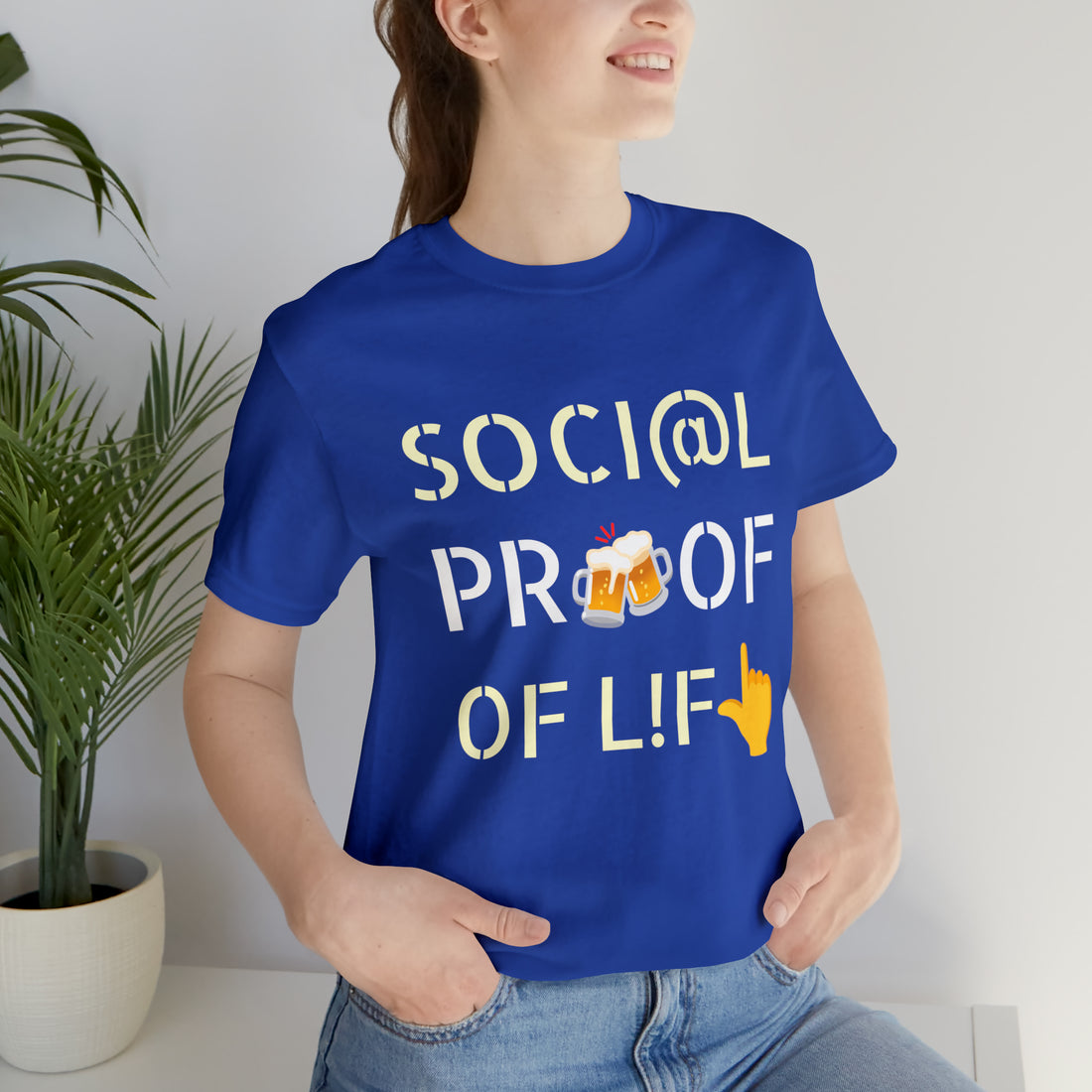 Unisex Social Proof Jersey Tee