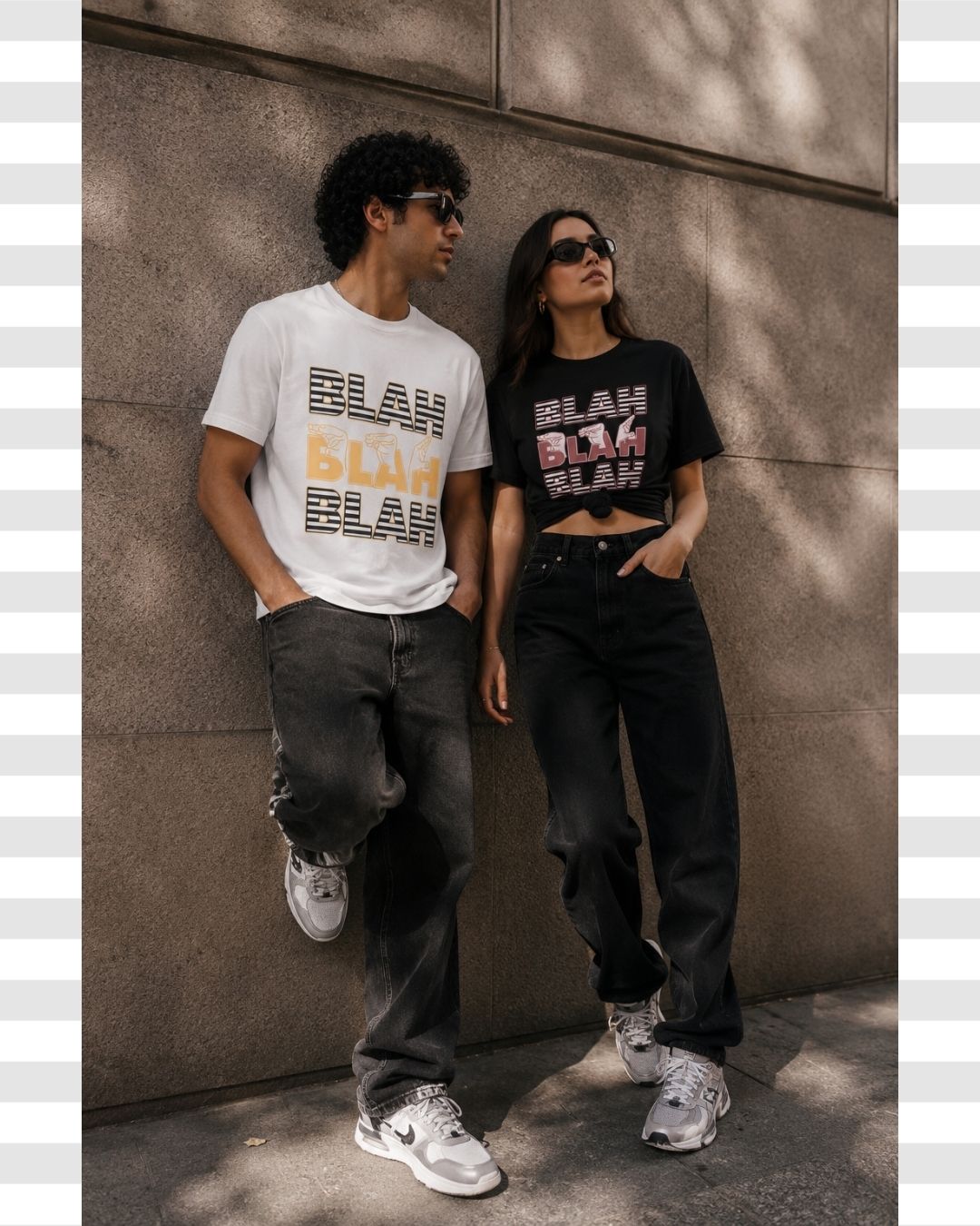 The Conversation Killer- Blah typography Unisex Tee