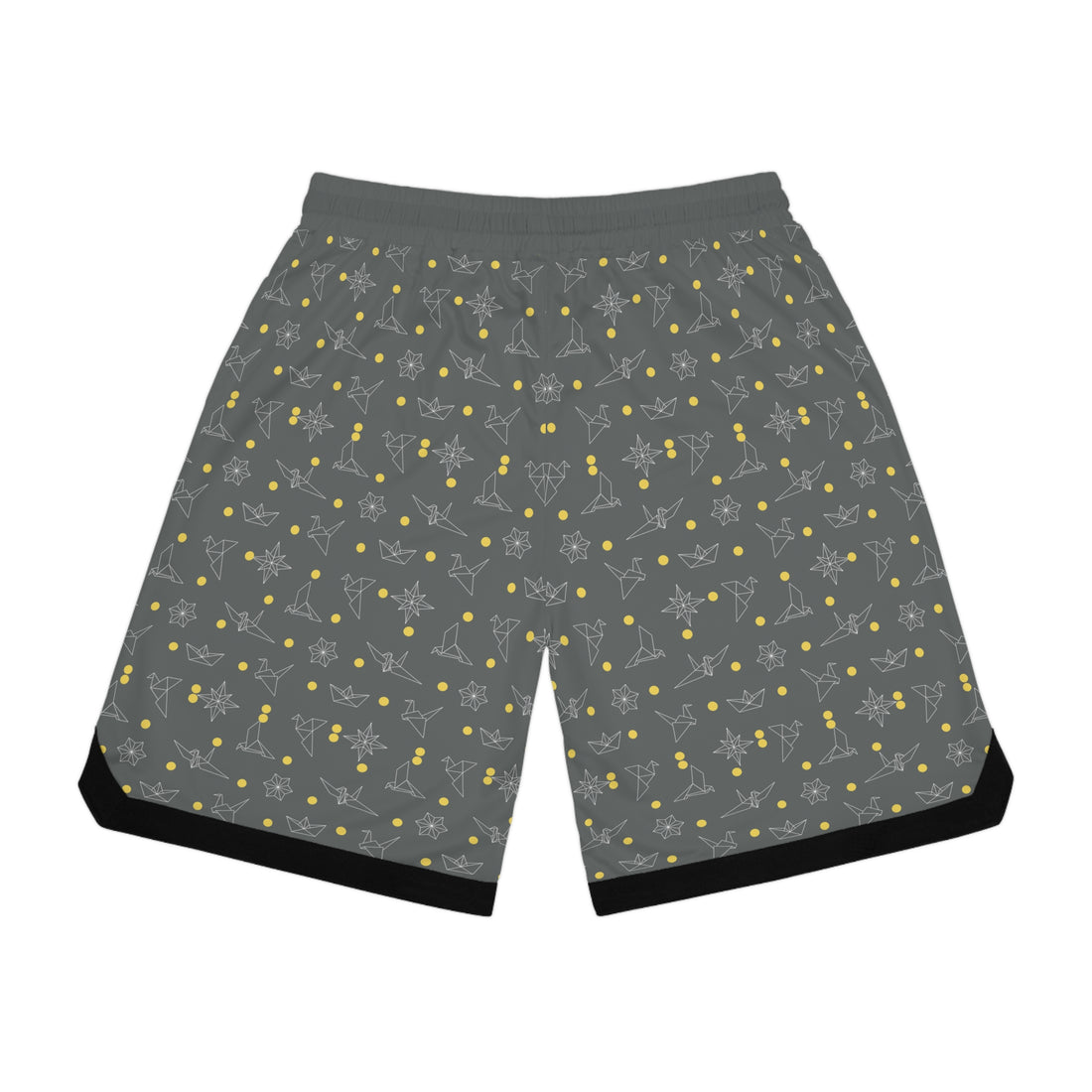 Ash Origami Basketball Rib Shorts (AOP)