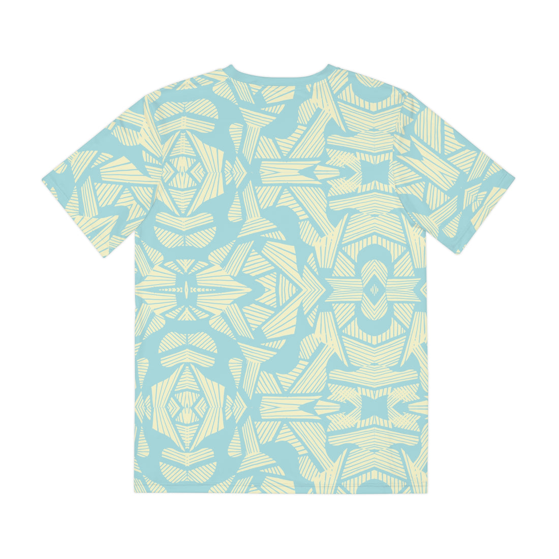 Icy Blue Men's Rasta Lion Portrait Polyester Tee (AOP)