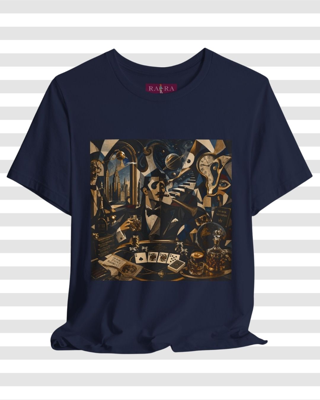 A Gentleman’s Gambit -Artistic Luxury Vibe Cotton T-Shirt For Men