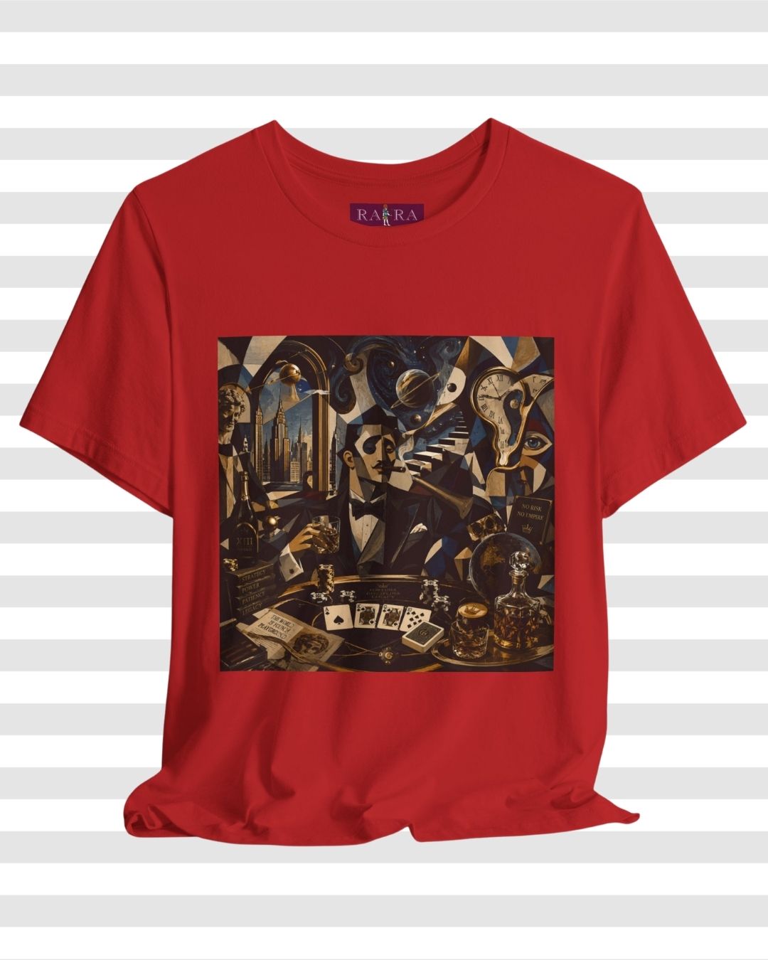 A Gentleman’s Gambit -Artistic Luxury Vibe Cotton T-Shirt For Men