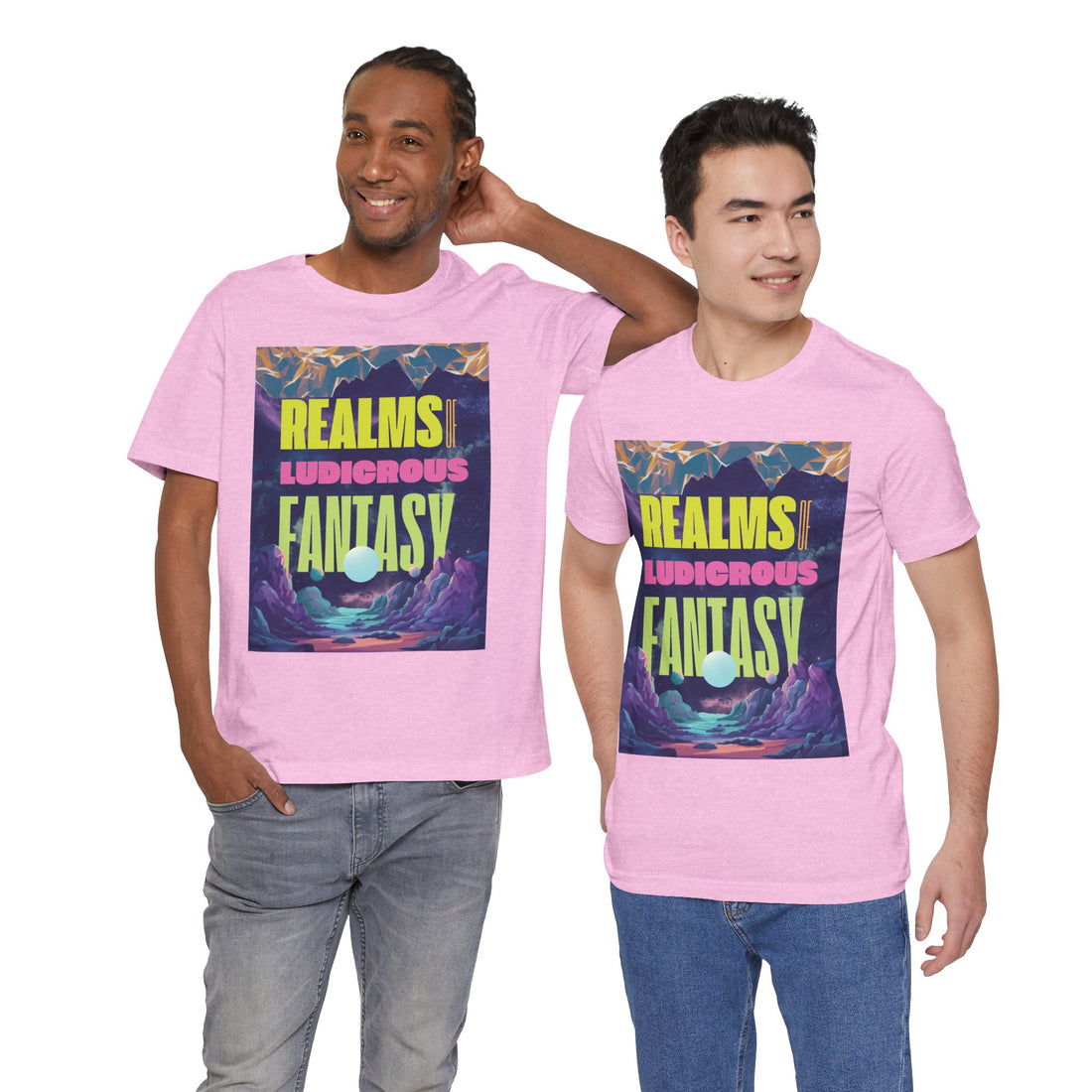 Fantasy Typography Unisex Jersey Tee