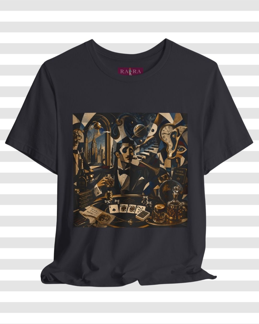 A Gentleman’s Gambit -Artistic Luxury Vibe Cotton T-Shirt For Men
