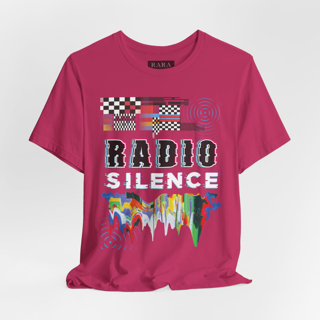 Radio Silence Typography Unisex Jersey Tee