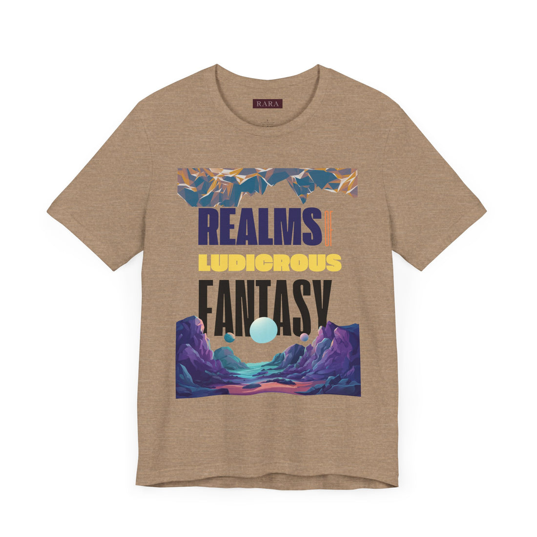 Fantasy Typography Unisex Jersey Tee