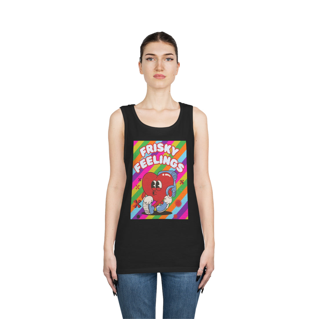 Frisky Feelings Unisex Tank Top