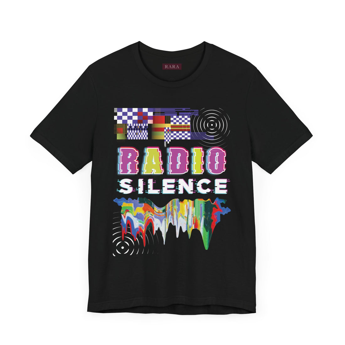 Radio Silence Typography Unisex Jersey Tee