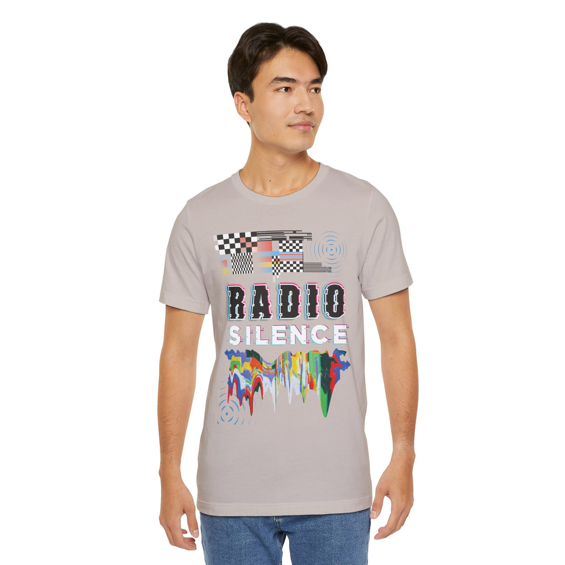 Radio Silence Typography Unisex Jersey Tee