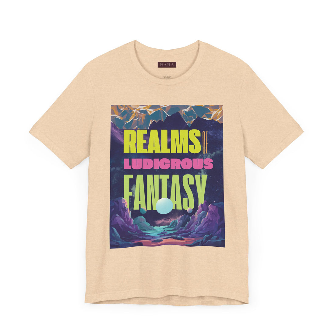 Fantasy Typography Unisex Jersey Tee