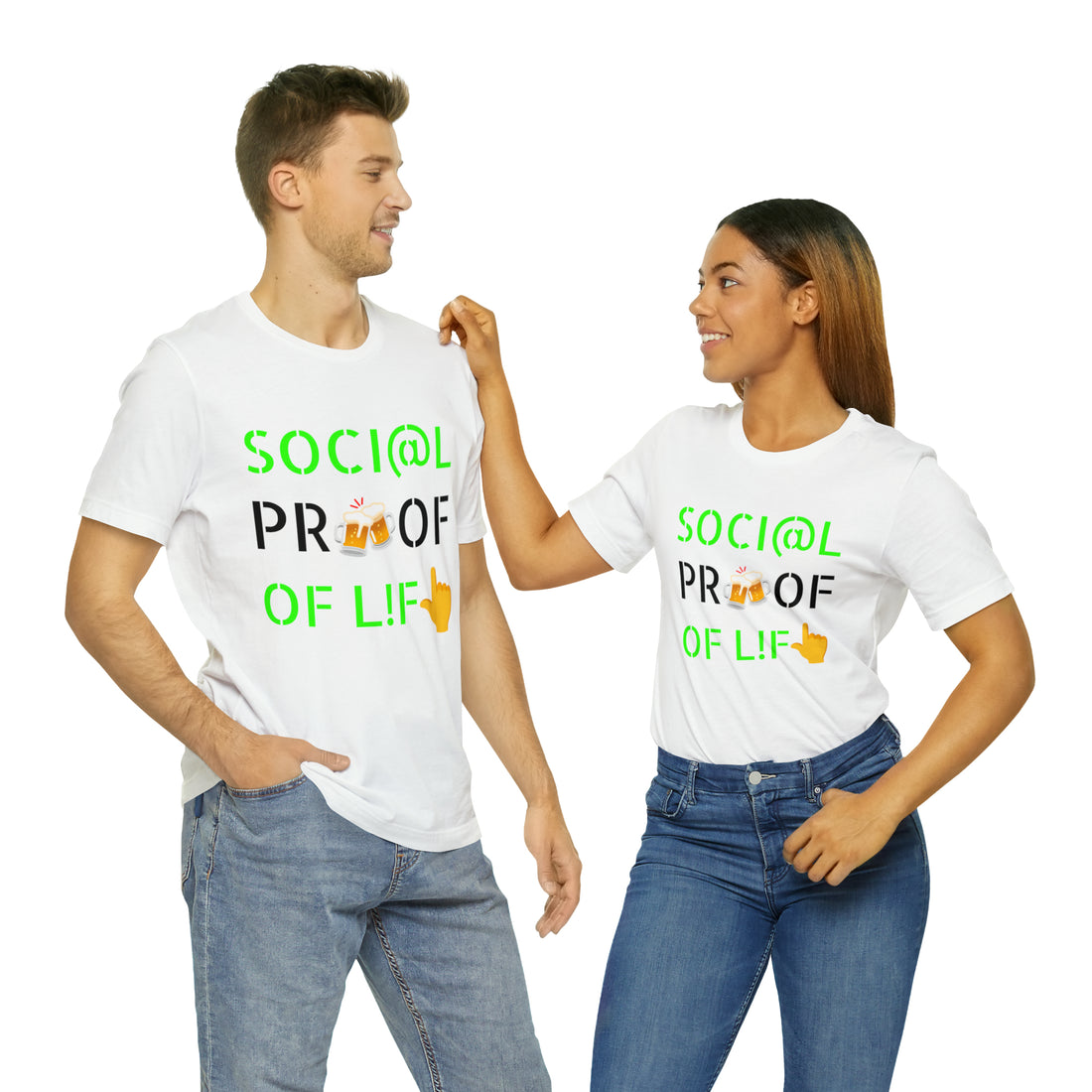 Unisex Social Proof Jersey Tee