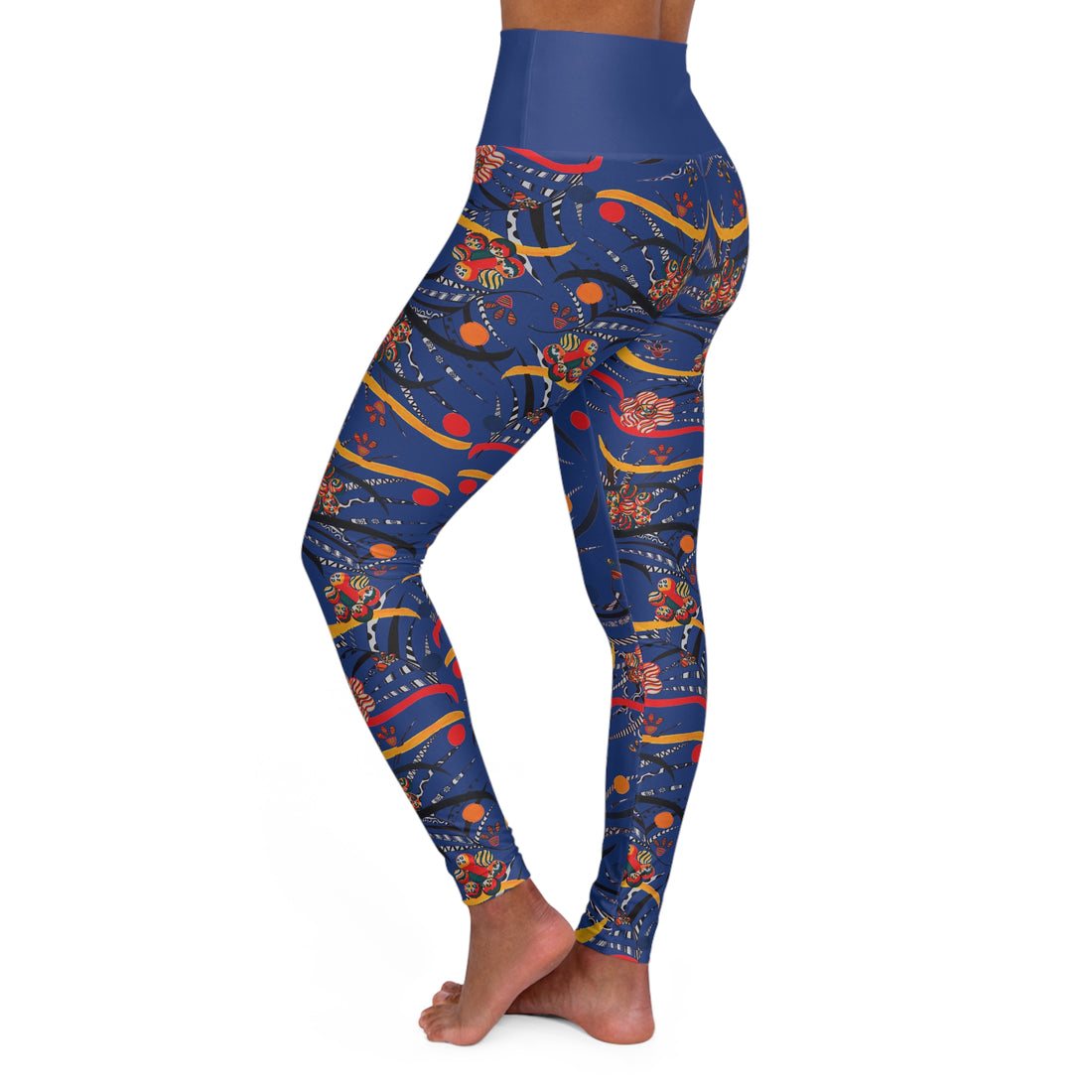 Blue Wilderness Yoga Leggings