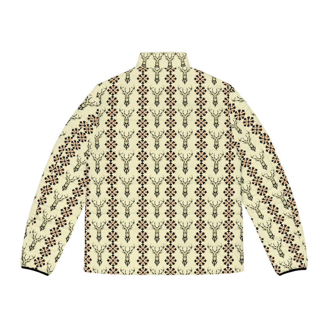 Cream Stag Galore Ott Men's Puffer Jacket