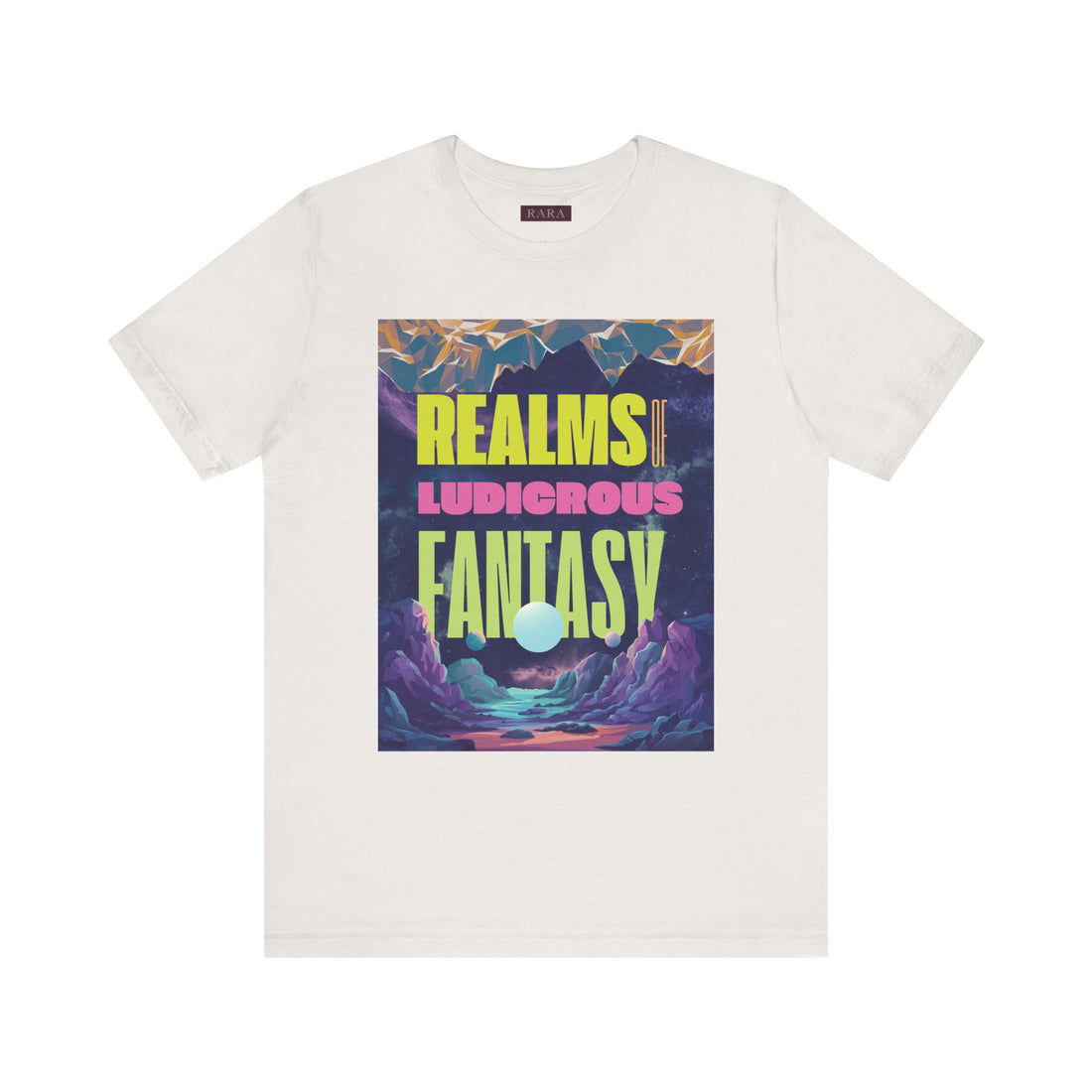 Fantasy Typography Unisex Jersey Tee