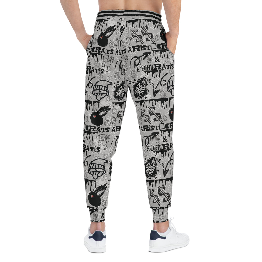 Slate Polar Graphic Unisex Joggers