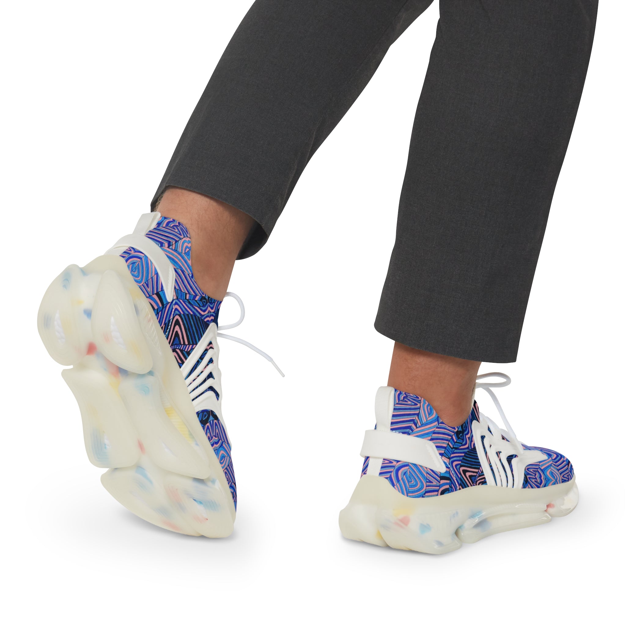 Blush Sonic OTT Men's Mesh Knit Sneakers