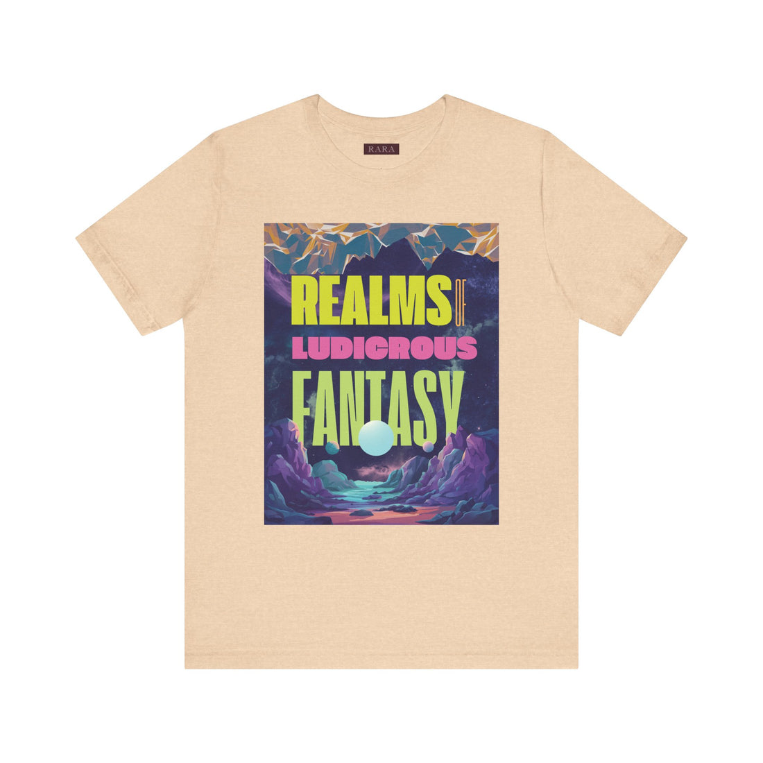 Fantasy Typography Unisex Jersey Tee